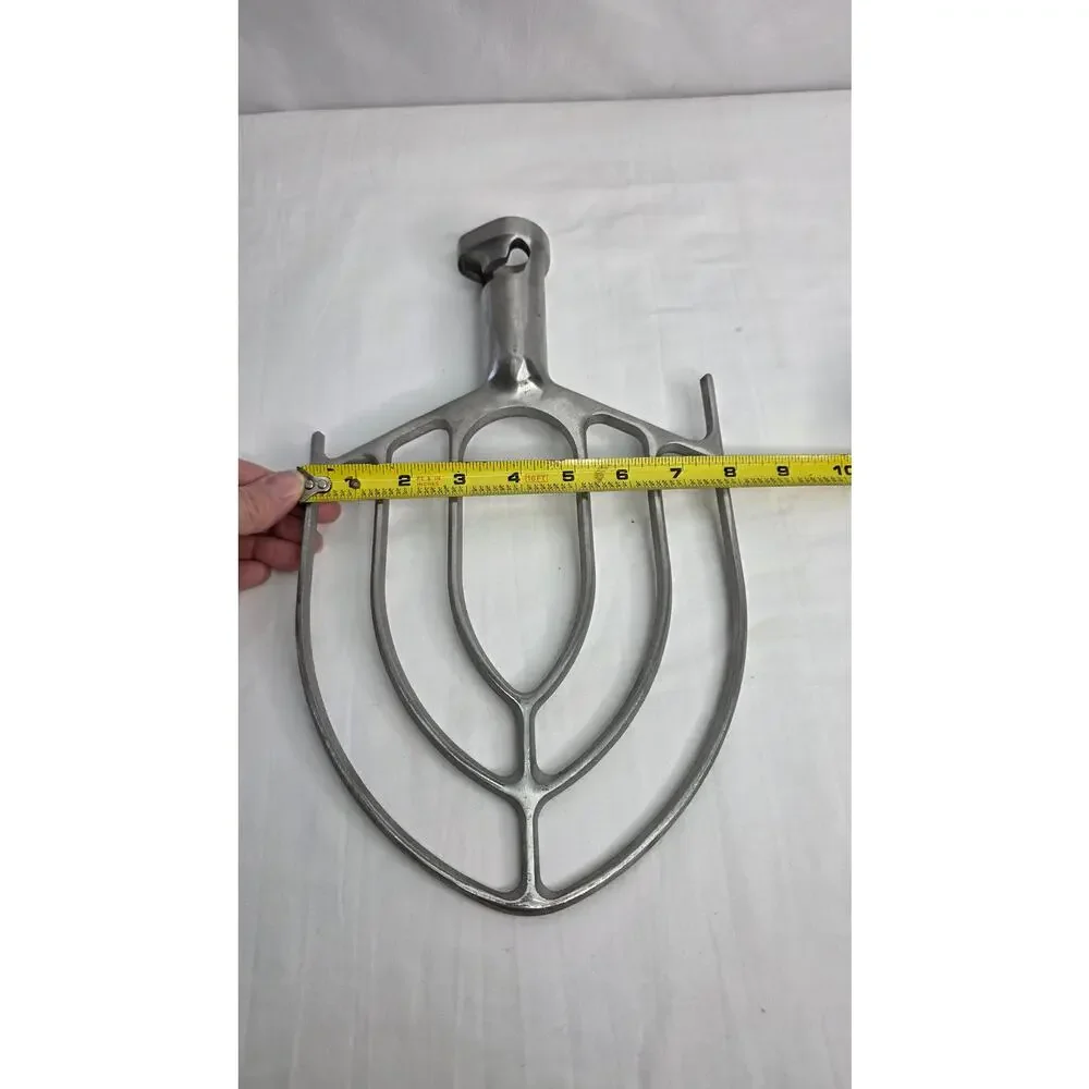 Commercial 20QT Stand Mixer Flat Beater Paddle Attachment Double Lock Aluminum